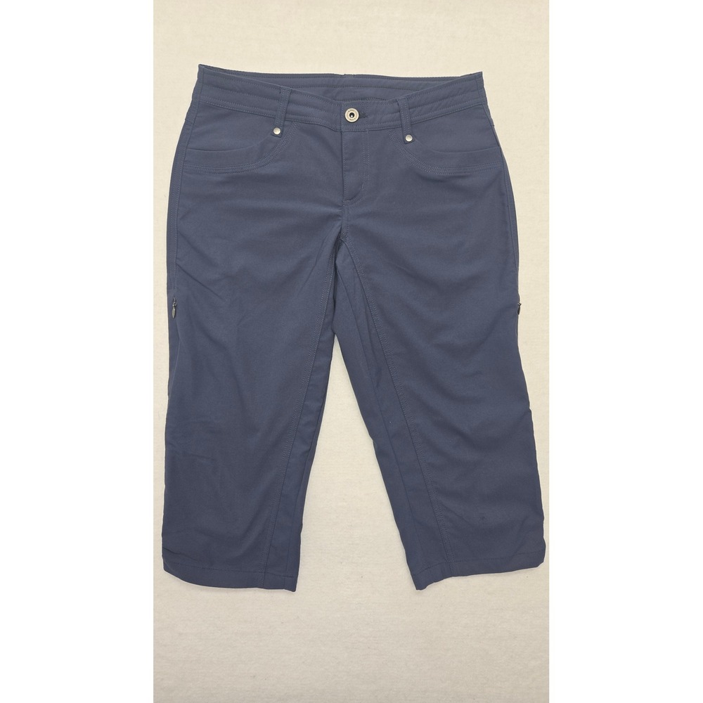 NWOT KÜHL‎ Women's Blue Convertible Hiking Capri Pants Size 2 Cropped